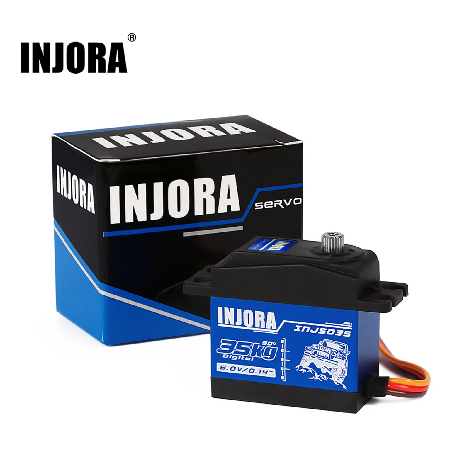 Wheel Hex Adapter - INJORA INJS025 INJS035 Digital Servo 25KG