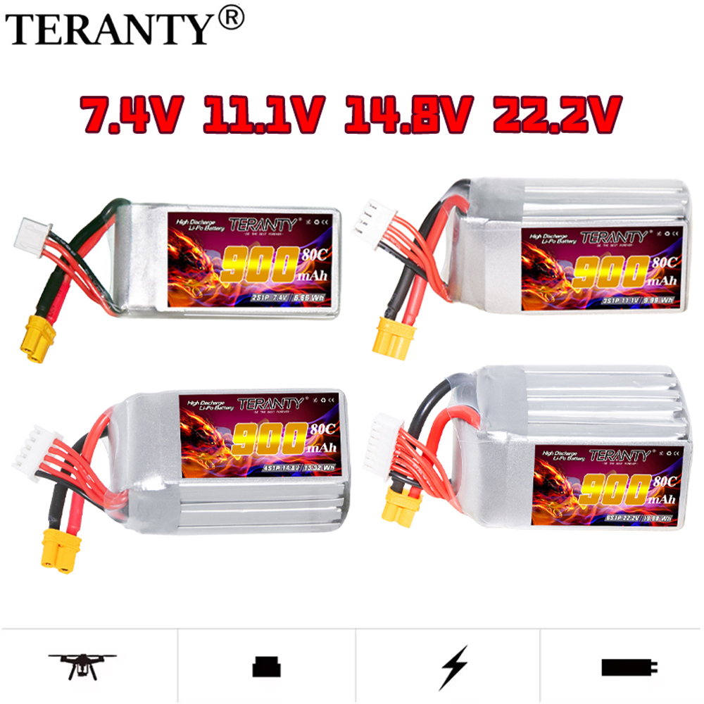 Lipo Battery 4S - TERANTY 2S 3S 4S 6S 7.4V