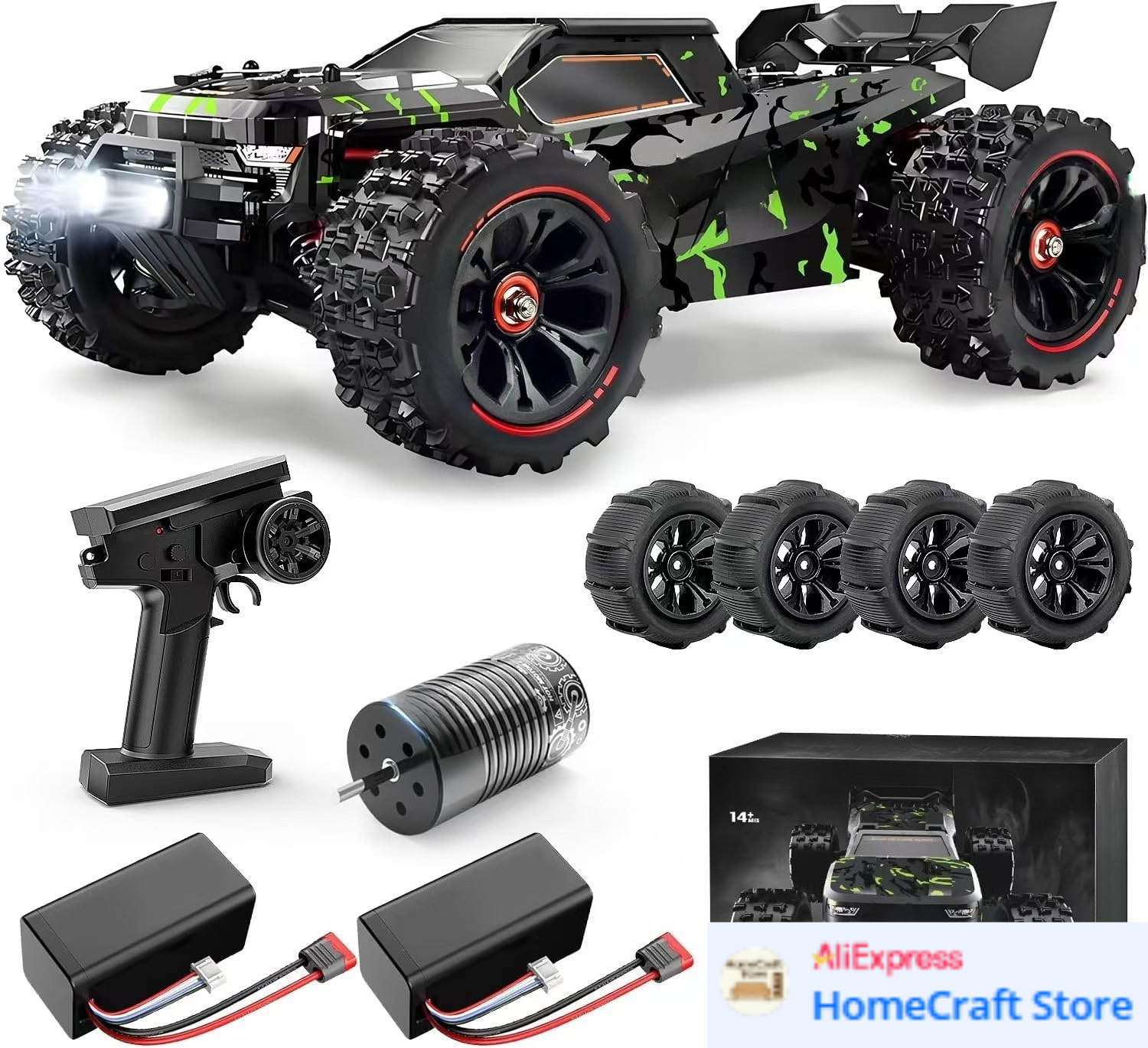 Yunshen Rc Hobby - 1/14 Brushless RC Cars for Adults