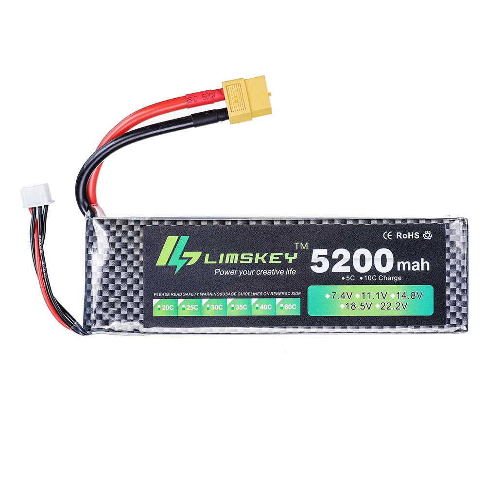 Limskey Power battery 7.4V 520 - Hobby Rc Quadcopters & Multirotors incelemesi ve fiyatı