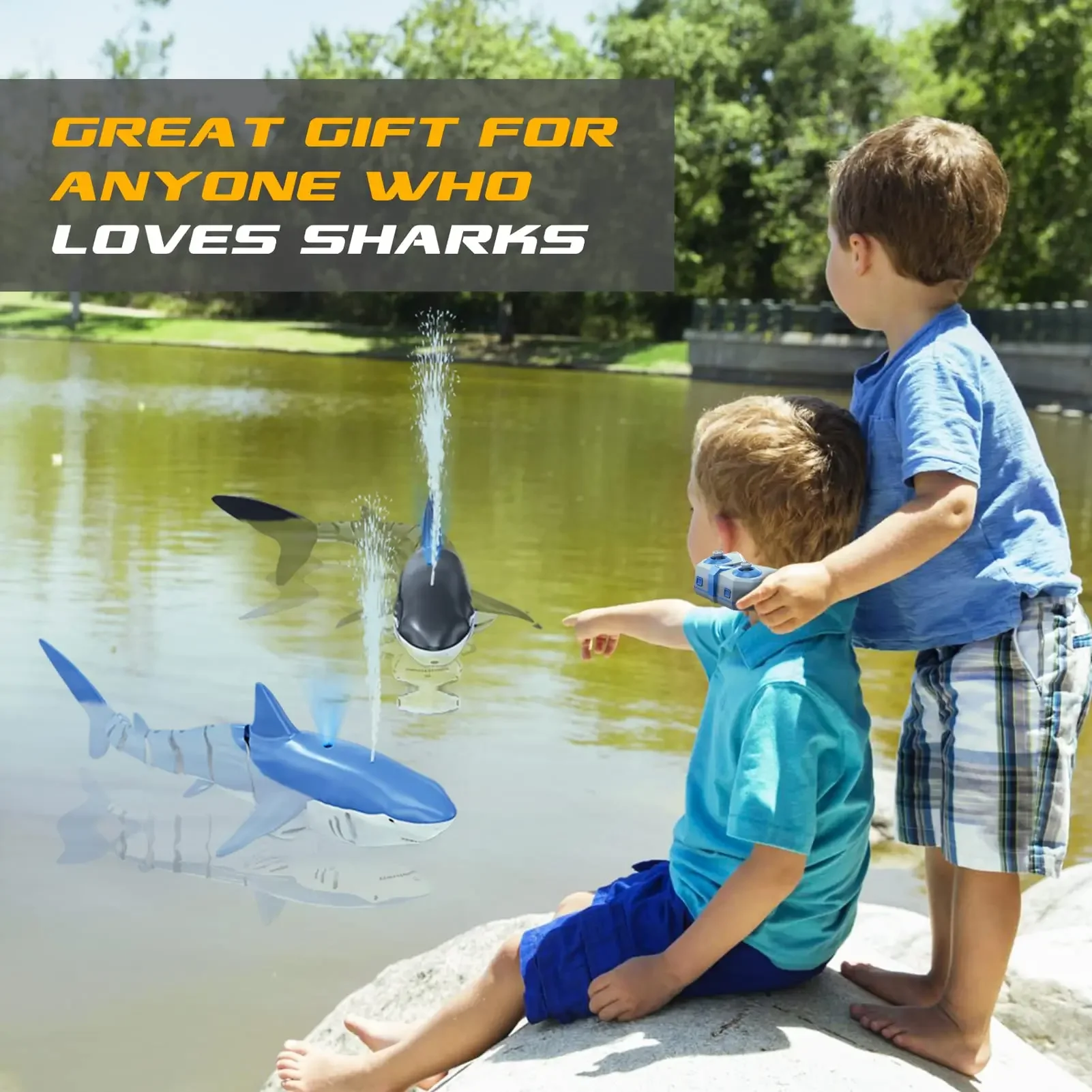 Intelligent Rc Shark Whale Wat - Rc Submarine Water incelemesi ve fiyatı