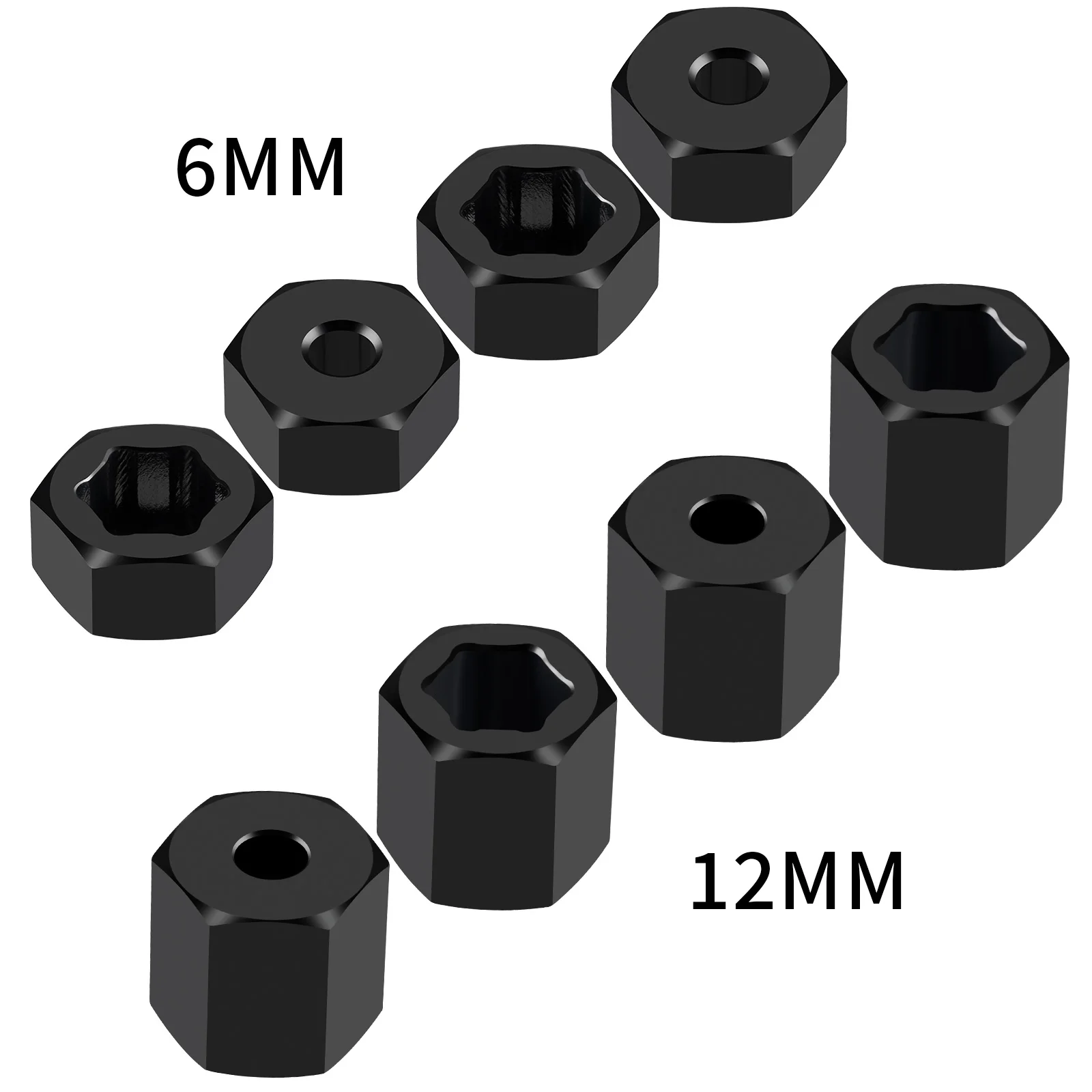 AXSPEED 4Pcs Aluminum 7mm to 1 - Wheel Hex Adapter incelemesi ve fiyatı