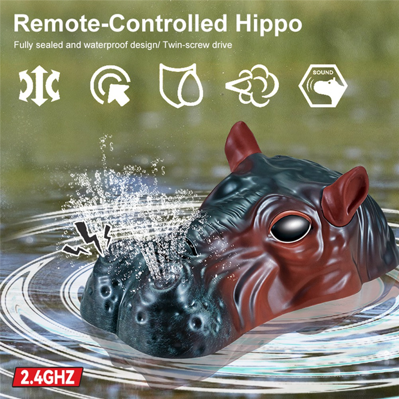 Rc Hippo Boat 2.4G Remote Cont - Rc Submarine Water incelemesi ve fiyatı