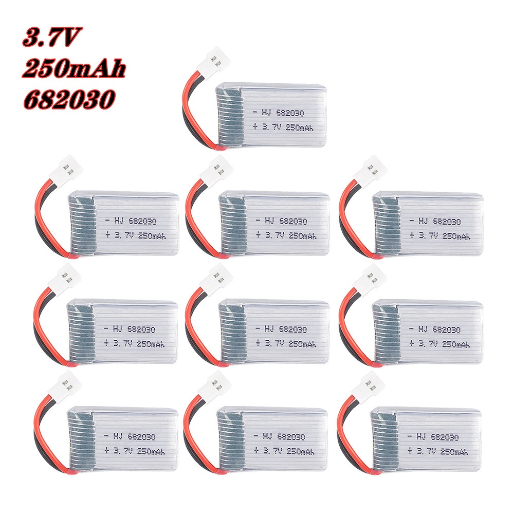 4/5/10pcs High Rate 3.7V 250mA - Rc Hobby Airplanes incelemesi ve fiyatı