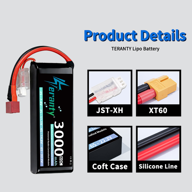 TERANTY 2S 3000mAh Lipo Batter - Rc Hobby Airplanes incelemesi ve fiyatı