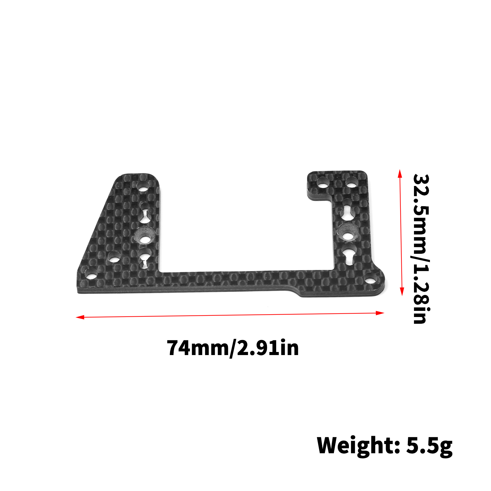 Carbon Fiber Servo Mount Plate - Rc Hobby Store incelemesi ve fiyatı