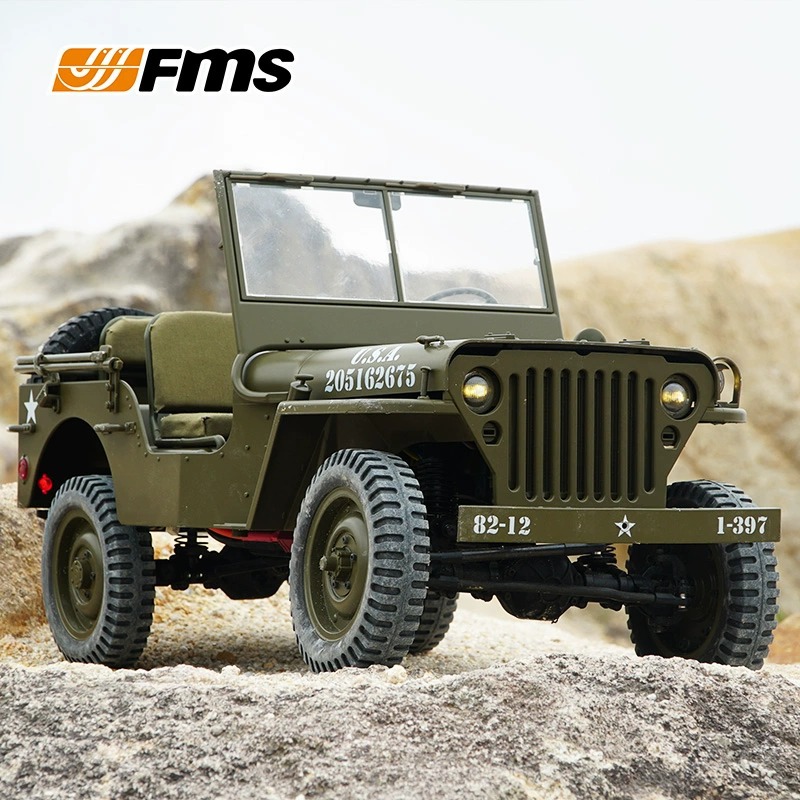FMS 1:6 Scale RC Willys Jeep 4 - Rc Jeep Hobby incelemesi ve fiyatı