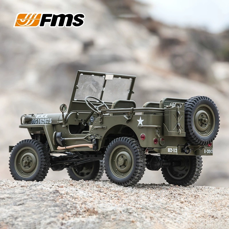 FMS 1:6 Scale RC Willys Jeep 4 - Rc Jeep Hobby incelemesi ve fiyatı