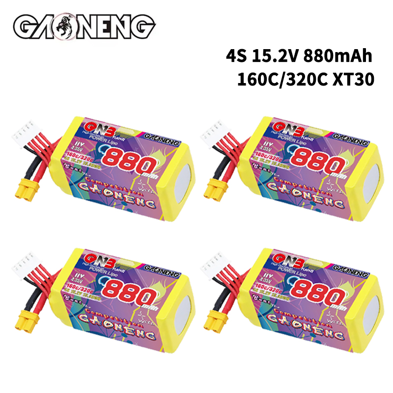 GNB 4S 880mAh 15.2V 160C/320C  - Lipo Battery 4S incelemesi ve fiyatı