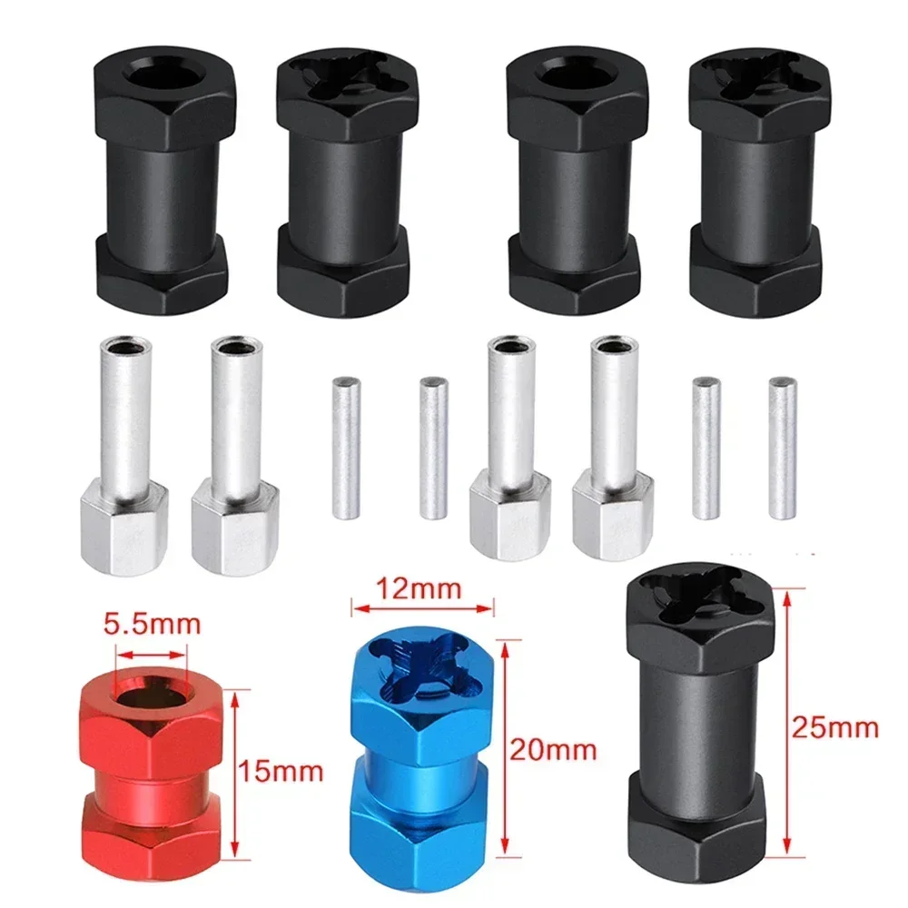 4Pcs Thickness 15mm/20mm/25mm/ - Wheel Hex Adapter incelemesi ve fiyatı