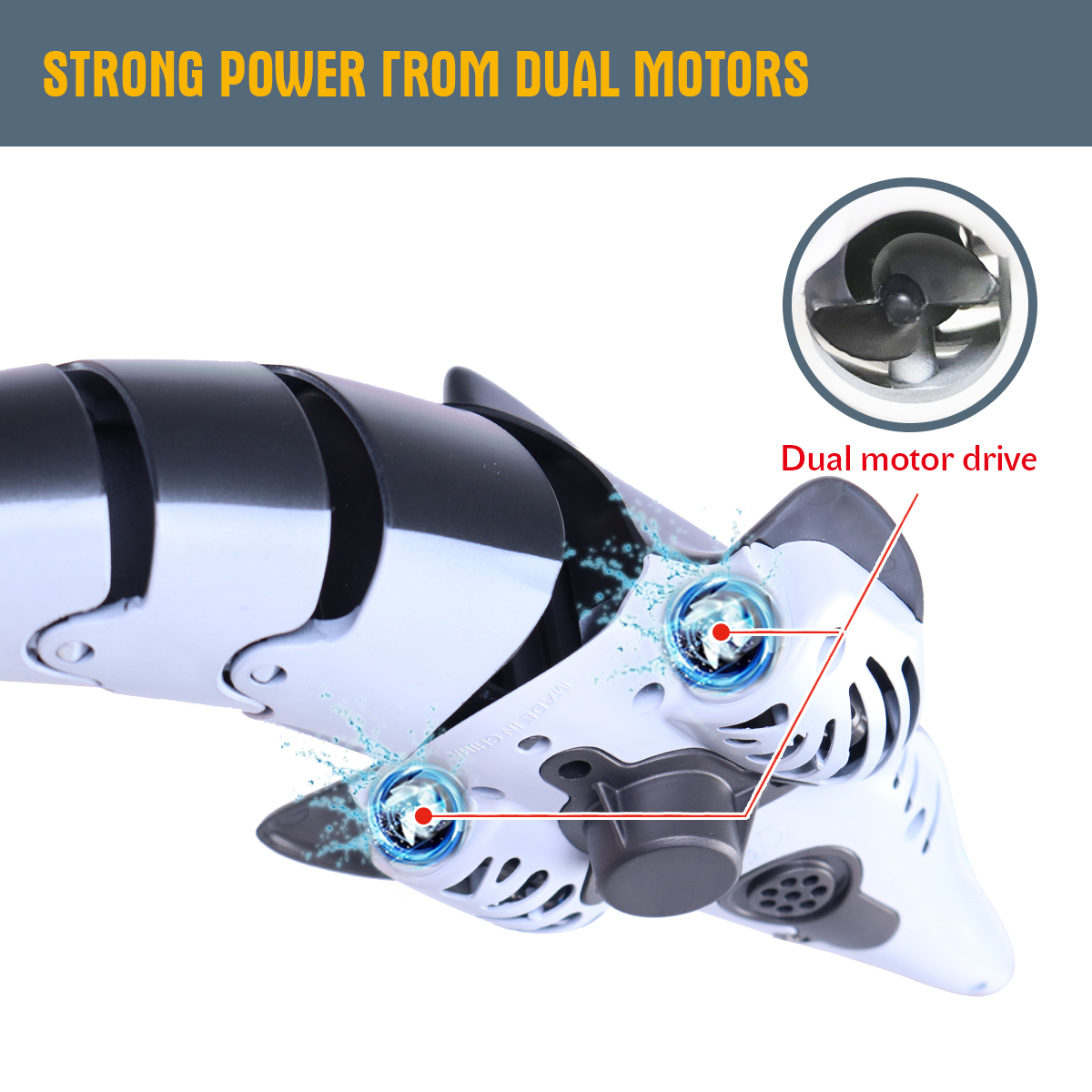 Shark  Rc Dolphin whale Spray  - Rc Submarine Water incelemesi ve fiyatı
