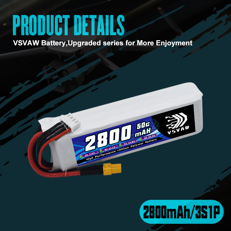 VSVAW 3S 2800mAh Lipo Battery  - Hobby Rc Quadcopters & Multirotors incelemesi ve fiyatı