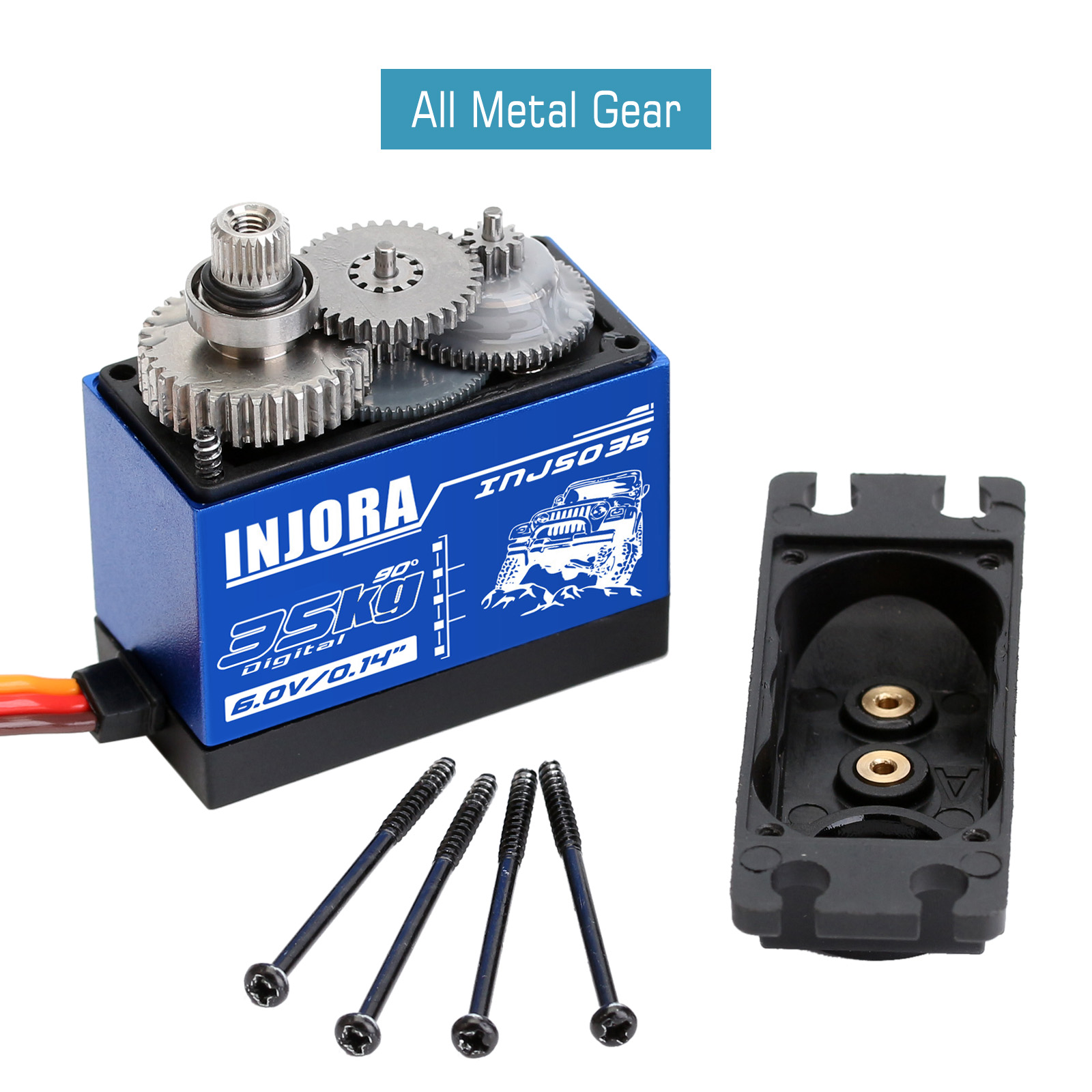 INJORA INJS025 INJS035 Digital - Wheel Hex Adapter incelemesi ve fiyatı