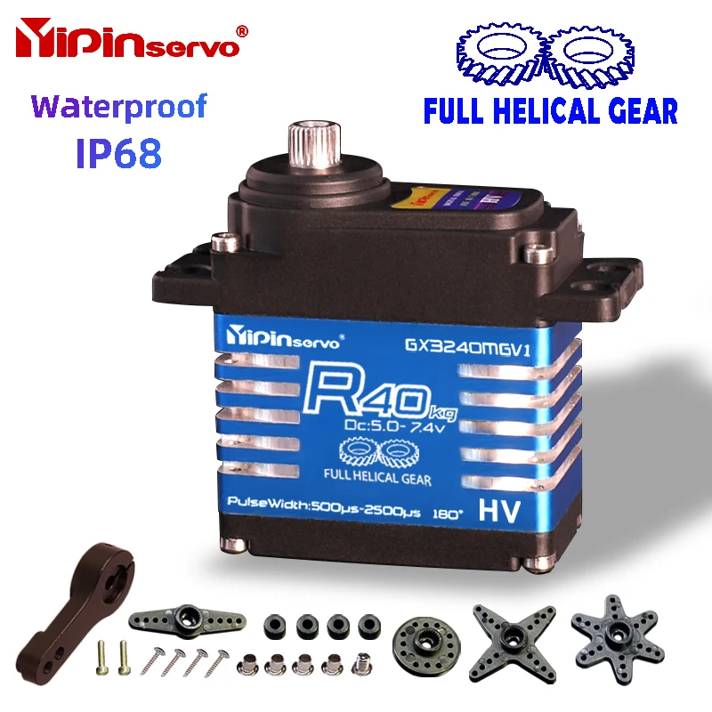 Waterproof IP68 RC Servo 40kg  - Rc Hobby Shops incelemesi ve fiyatı