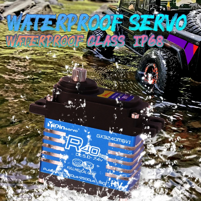 Waterproof IP68 RC Servo 40kg  - Rc Hobby Shops incelemesi ve fiyatı