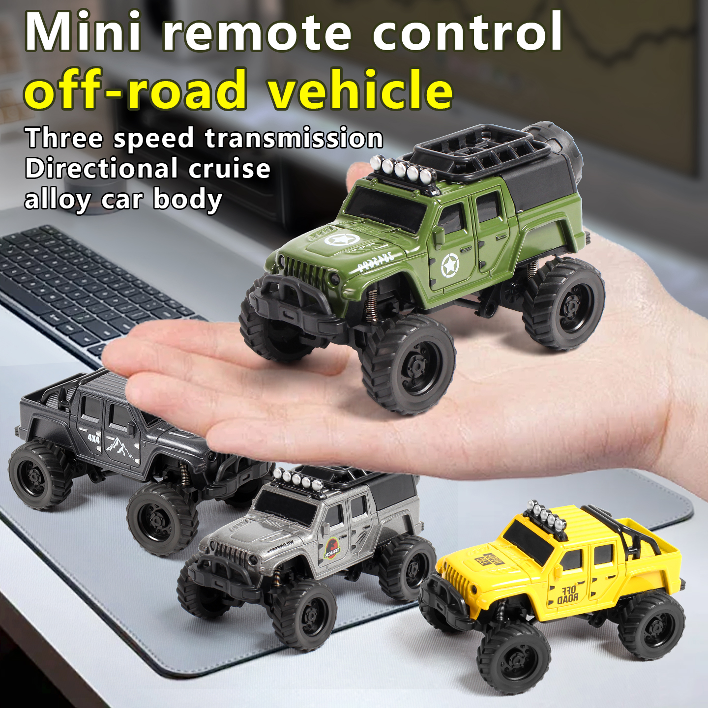 Mini Alloy RC Rock Desktop Cra - Rc Jeep Hobby incelemesi ve fiyatı