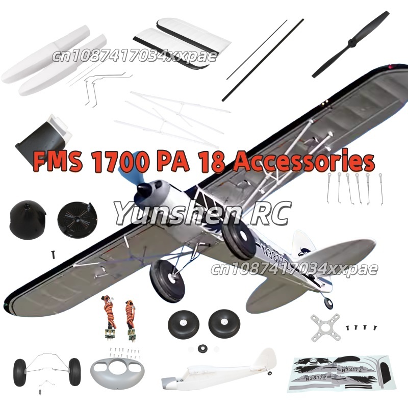 FMS RC Plane Decals For 1700mm - Rc Hobby Airplanes incelemesi ve fiyatı