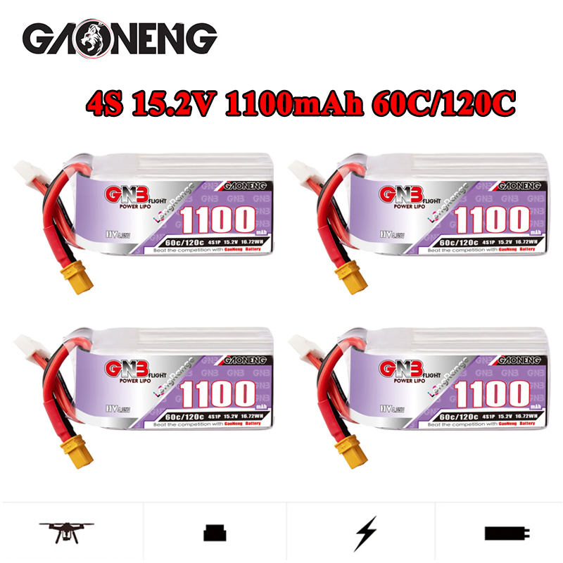 GNB 4S 1100mAh 60C/120C HV Lip - Lipo Battery 4S incelemesi ve fiyatı
