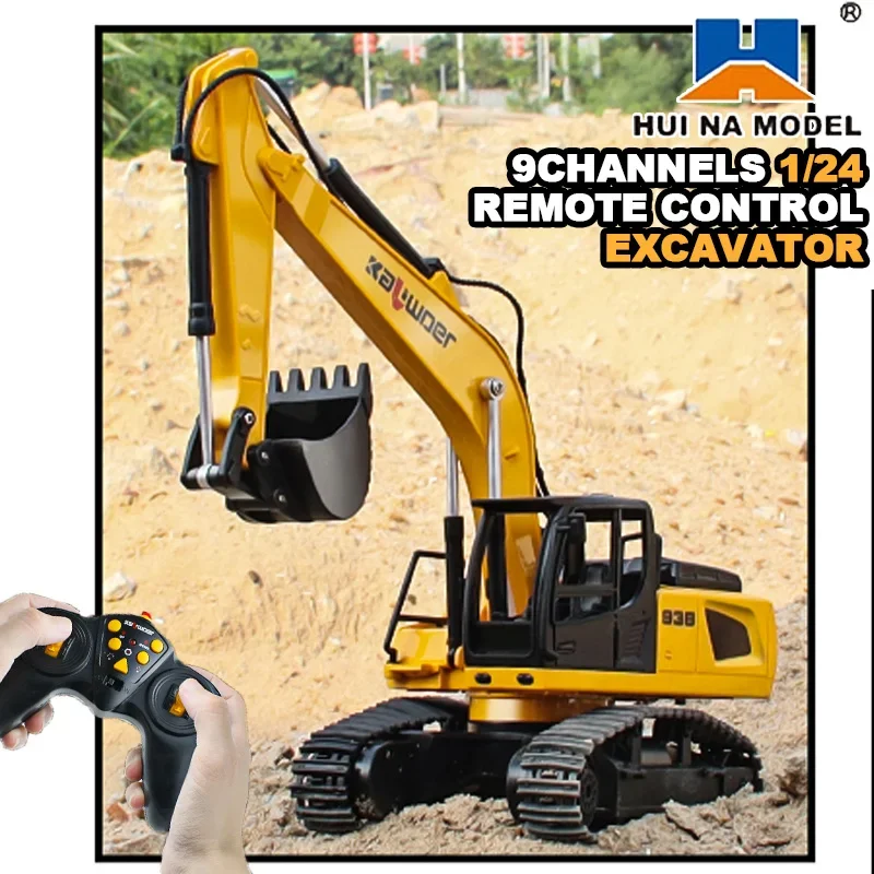 Huina Rc Excavator 1/24 9Ch Re - Yunshen Rc Hobby incelemesi ve fiyatı