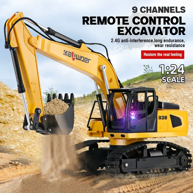 Huina Rc Excavator 1/24 9Ch Re - Yunshen Rc Hobby incelemesi ve fiyatı