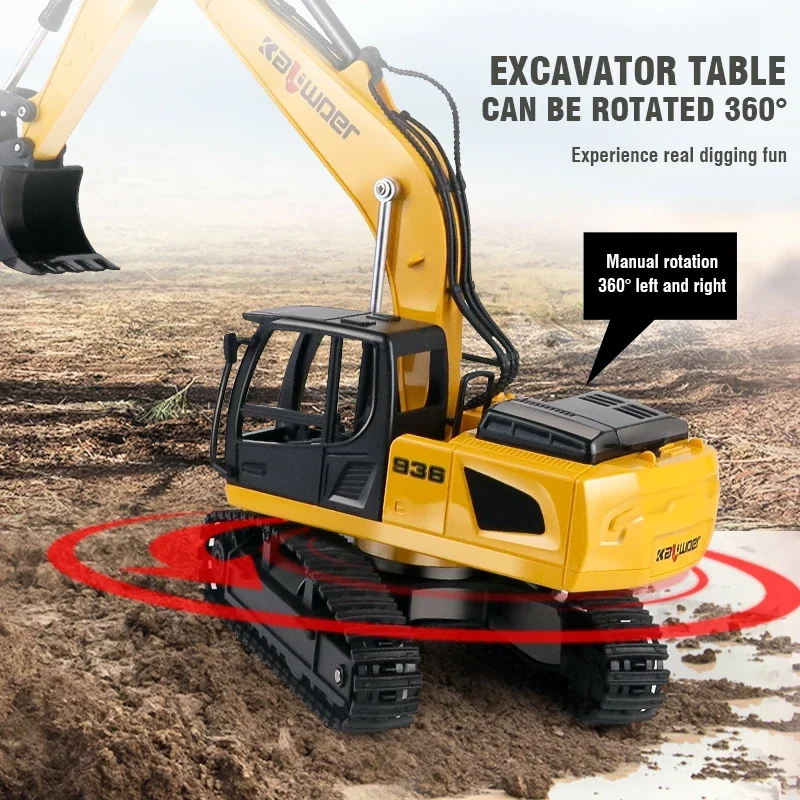 Huina Rc Excavator 1/24 9Ch Re - Yunshen Rc Hobby incelemesi ve fiyatı