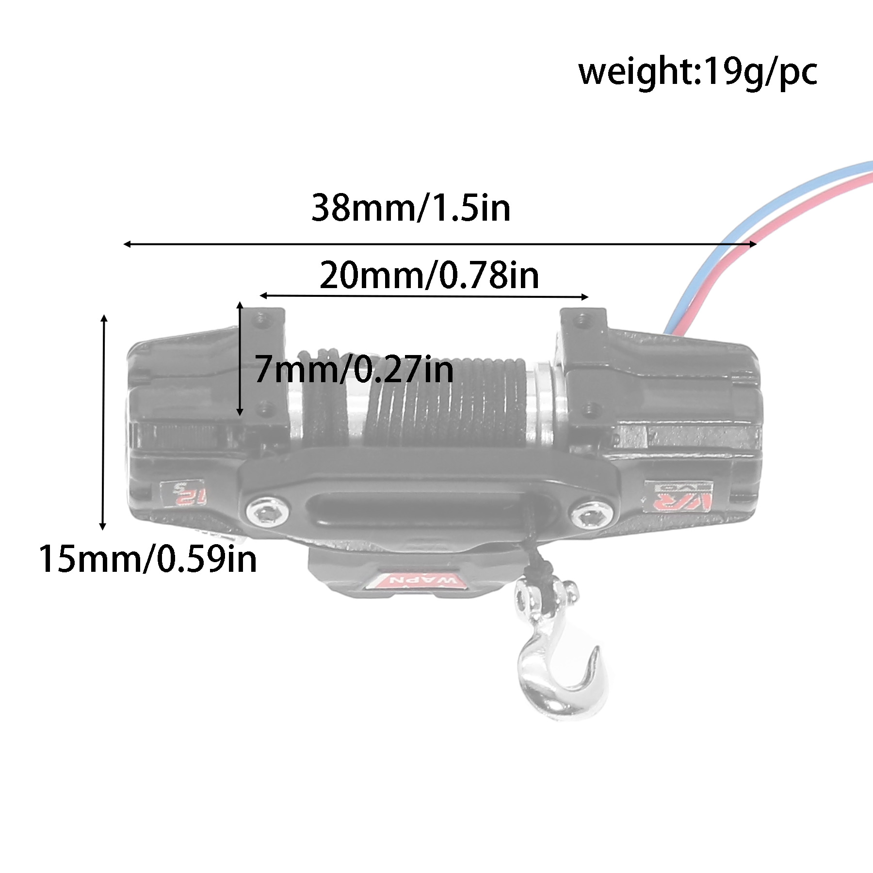 Metal Automatic Winch for TRAX - Rc Hobby Store incelemesi ve fiyatı