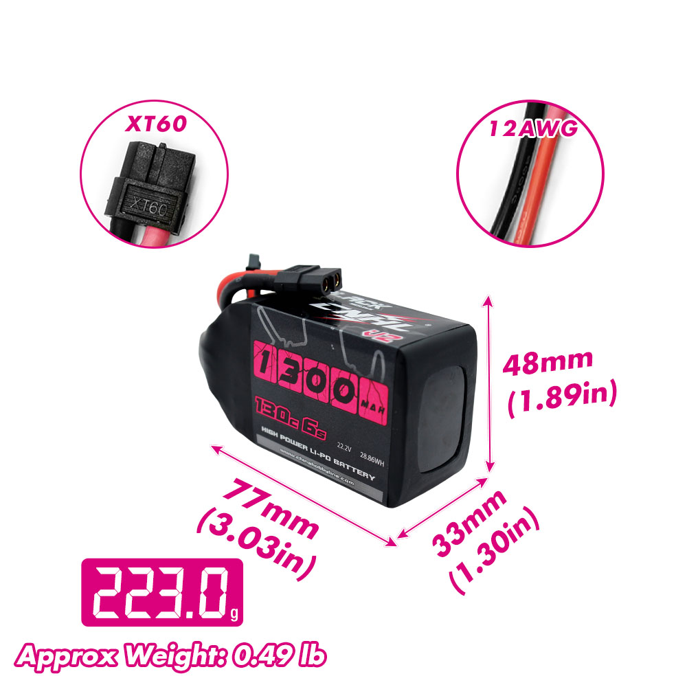 2PCS CNHL 6S 22.2V Lipo Batter - Hobby Rc Quadcopters & Multirotors incelemesi ve fiyatı