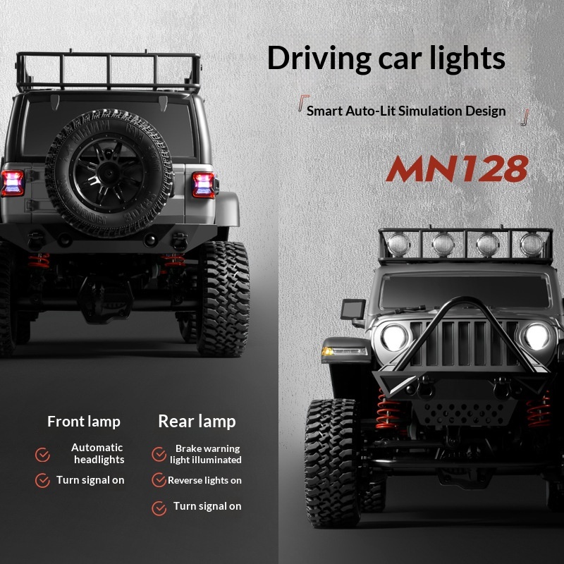 Mn Mn128 Rc Crawler 1 12 Full  - Rc Jeep Hobby incelemesi ve fiyatı