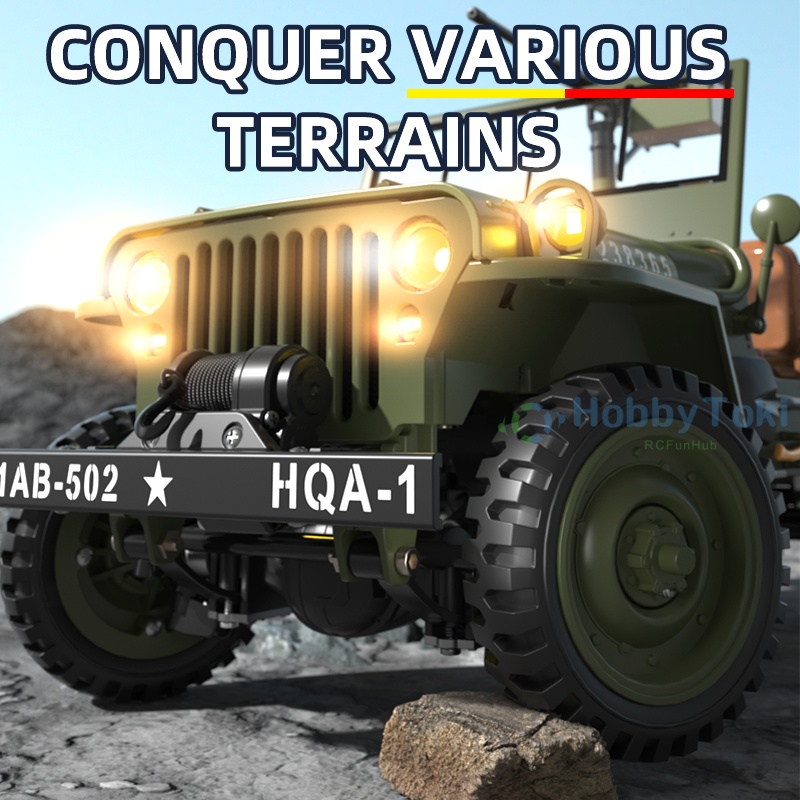 1/14 US 2.4G 4WD RC Jeep Car M - Rc Jeep Hobby incelemesi ve fiyatı