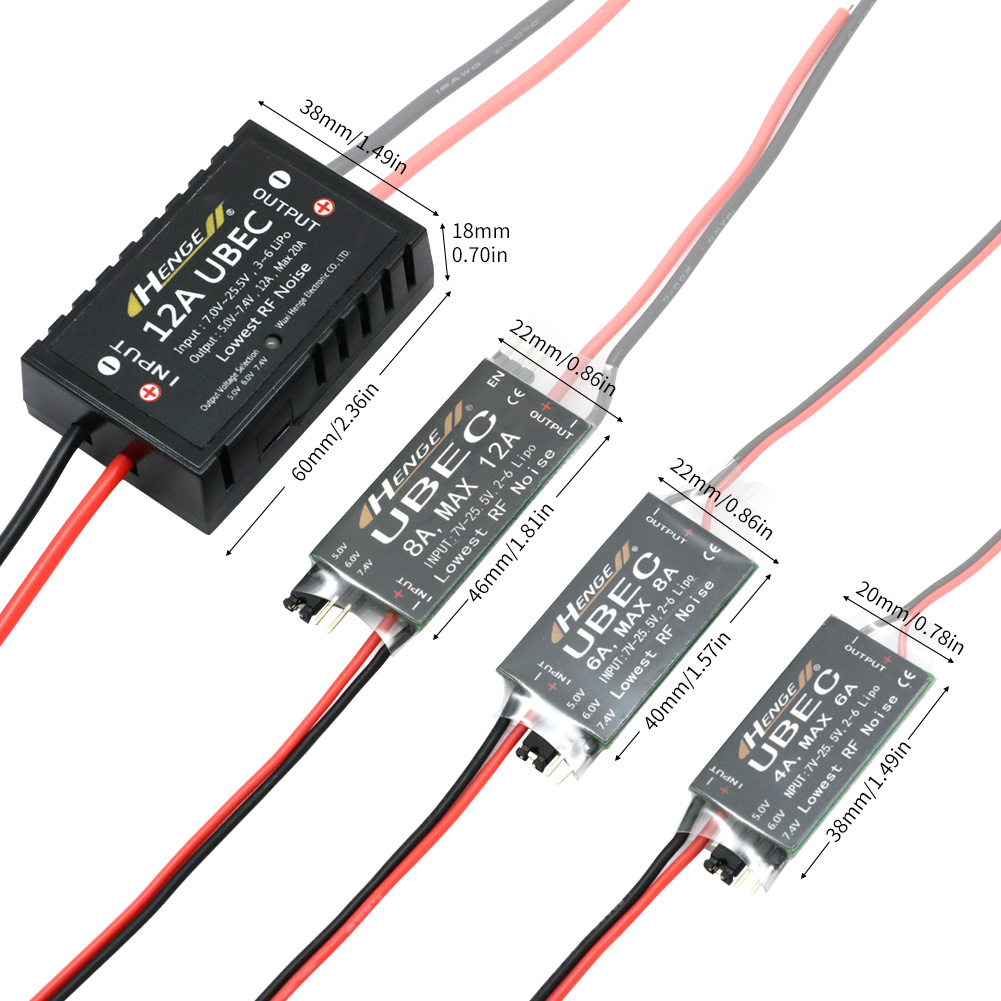 HENGE BEC 4A 6A 8A 12A UBEC 5V - Rc Hobby Store incelemesi ve fiyatı